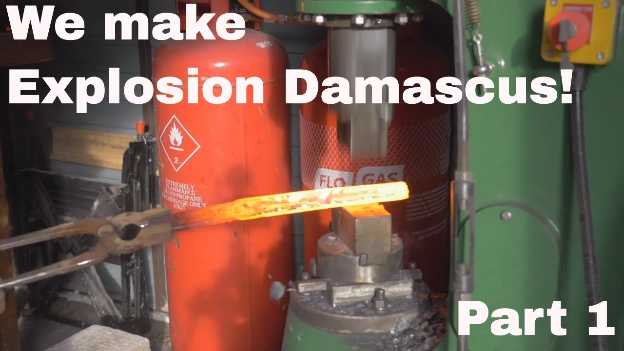 We Make Explosion Damascus - Part 1!