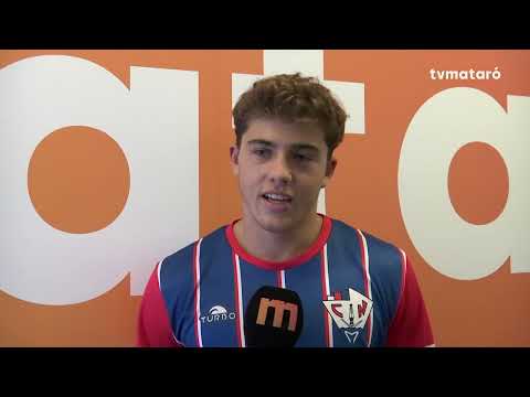 Eudald Flaqué, present and future of water polo at CN Mataró.