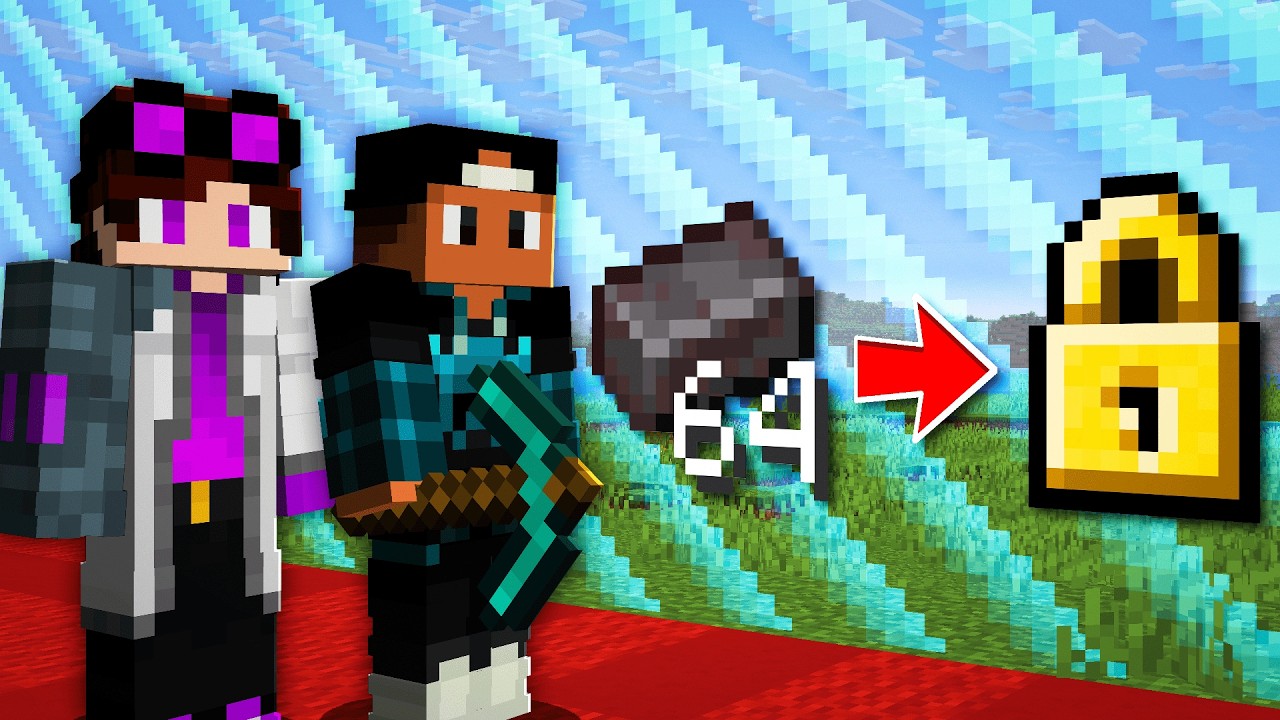 Minecraft, mas temos que COMPRAR CHUNKS - ChunkLock