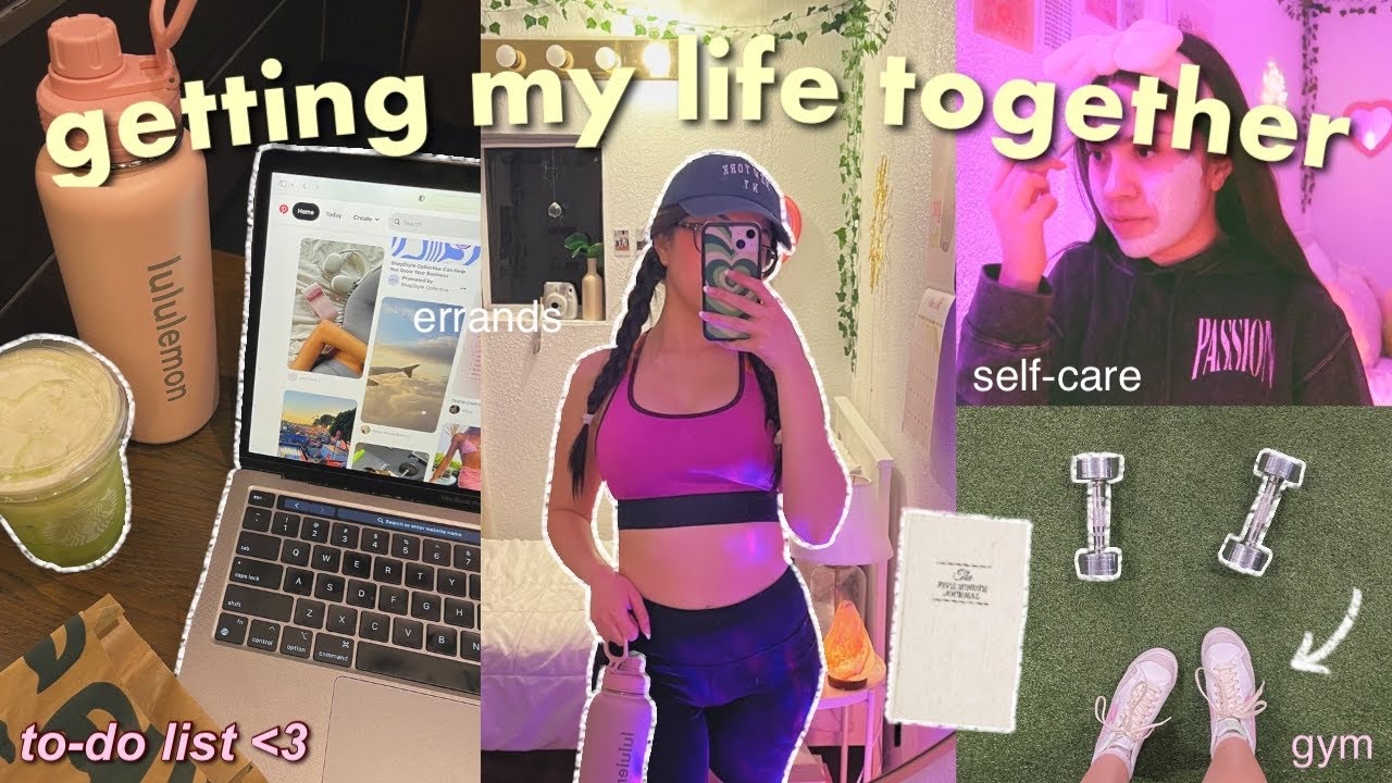 привожу свою жизнь в порядок 🌱 уборка, покупка продуктов, уход за собой и работайте продуктивно в...