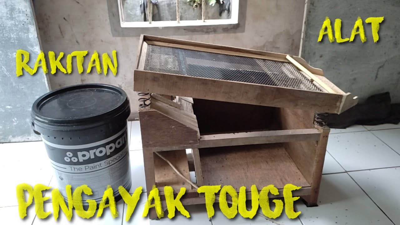 mesin Rakit ayakan getar untuk tapih touge