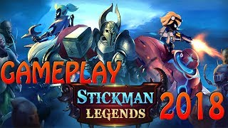 Stickman Legends Special Hero Tricky Mode survival GamePlay with all Power achieved || 2018 part 3 screenshot 5