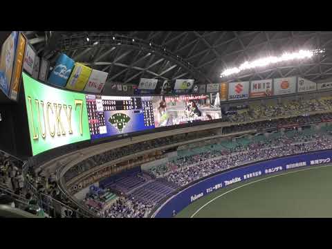 ヤクルトスワローズ　バンテリンドームラッキー７　東京音頭