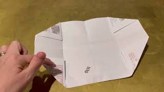 6 pocket fold from 1 sheet of paper