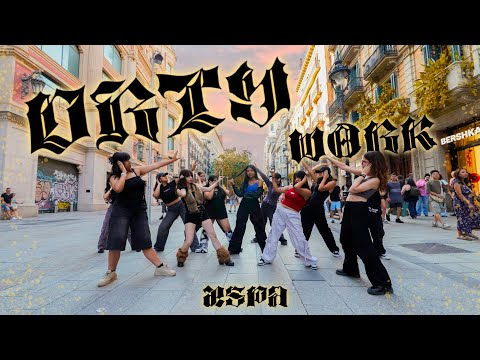 K POP IN PUBLIC AESPA 에스파 DIRTY WORK Dance Cover By VIVID CREW From Barcelona