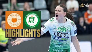 Odense Håndbold Györi Audi Eto Kc Highlights Ehf Champions League Women 202526