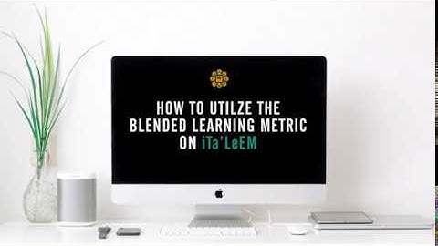 Tutorial Video on How to utilise IIUM Blended Learning Metric for IIUM Academic Staff