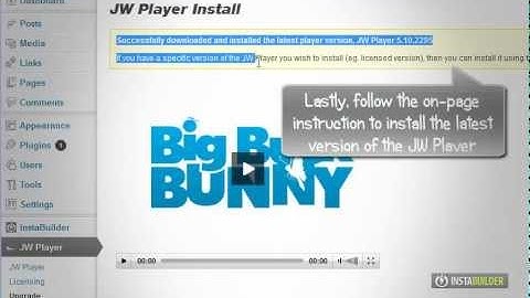 InstaBuilder | Video Settings