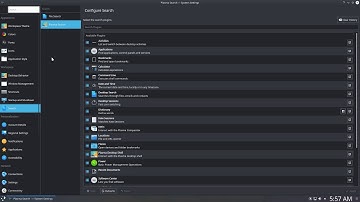KDE Plasma 5.11 Beta System Setting Look At