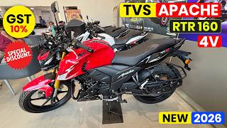 Apache RTR 160 4V 2026 : New Update | Tvs Apache 160 4v 2026 | Tvs Apache 160 4v | Tvs Apache