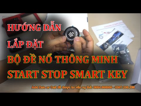 Hướng dẫn lắp Bộ đề nổ thông minh cho xe hơi | Hướng dẫn lắp Start Stop Smart Key | Đại Việt Auto