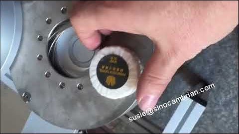 Manual round toilet soap pleat wrapping machine, susie@sinocambrian.com