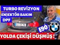 BMW E90 YOLDA GELİRKEN ÇEKİŞİ DÜŞMÜŞ - (DPF DOLMUŞ) - TURBO REVİZYON - ENJEKTÖR BAKIMI