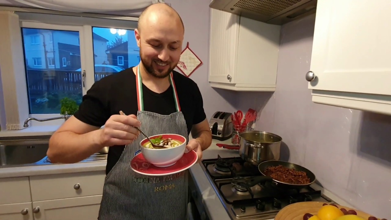 Суп-крем с говядиной в соевым соусе лёгкий рецепт