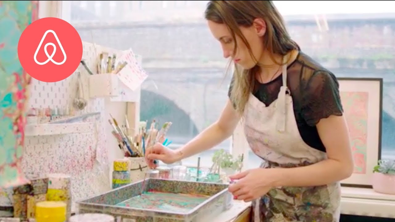 england traduccion Paper Marbling | Preserving UK Heritage Crafts | Airbnb