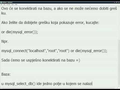 PHP Tutorijal -