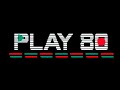 Promo play80  per un evento con i migliori successi musicali