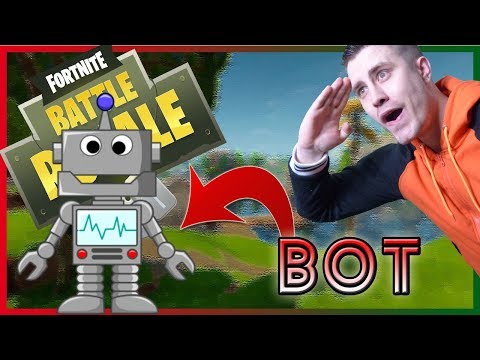 J AI RENCONTRE UN BOT sur FORTNITE BATTLE ROYALE
