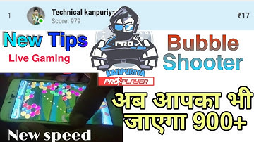 Bubble Shooter Top Tips For New User | Bubble Shooter live Gaming Play Video | Bubble Shooter Pro