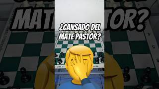 Castiga el Mate Pastor #ajedrez8  #carlosamayaajedrez  #jugadasajedrez #trampasajedrez