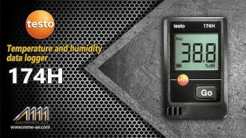 Introducing the Testo 174 H Data Logger: Effortlessly Track Temperature and Humidity!