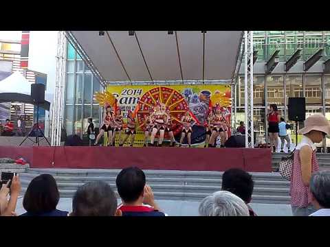 花蓮市民生社區參加2014洄瀾嘉年華踩街記者會