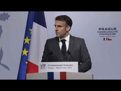 Macron urges Ukraine's allies not to be 'cowards' | AFP