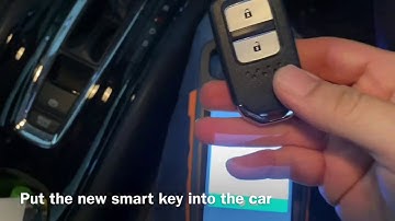 Xhorse VVDI KEY TOOL MAX and MINI OBD Tutorial Video How to add a smart remote on Honda HR V 2018