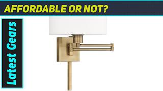 `Livex Lighting 40036-01: Elegant Swing Arm Wall Light Transforms Your Room