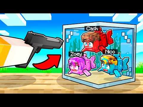 This is NOT how to FISH in Minecraft...
