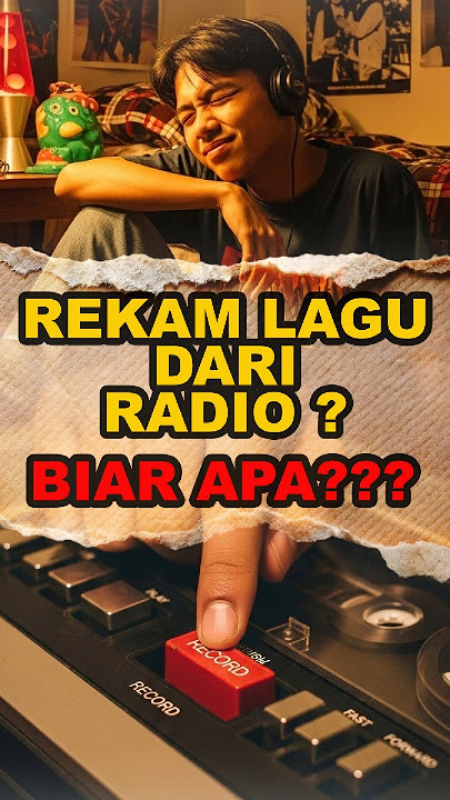 Nostalgia MIXTAPE KASET. Seni merekam lagu di Radio era 90-an.