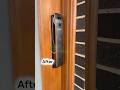 Installing smart door lock Adelaide SA Australia. #fingerprintlock #keylessentry #Adlsmartdoorlock