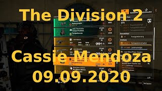 The Division 2 - 09.09.2020 - Cassie Mendoza Händler Reset
