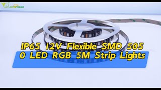 12V Flexible SMD 5050 LED RGB 5M Strip Lights