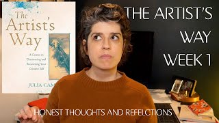 The Artist's Way Week 1. Honest Thoughts and Reflections From a Full Time Artist in NYC.
