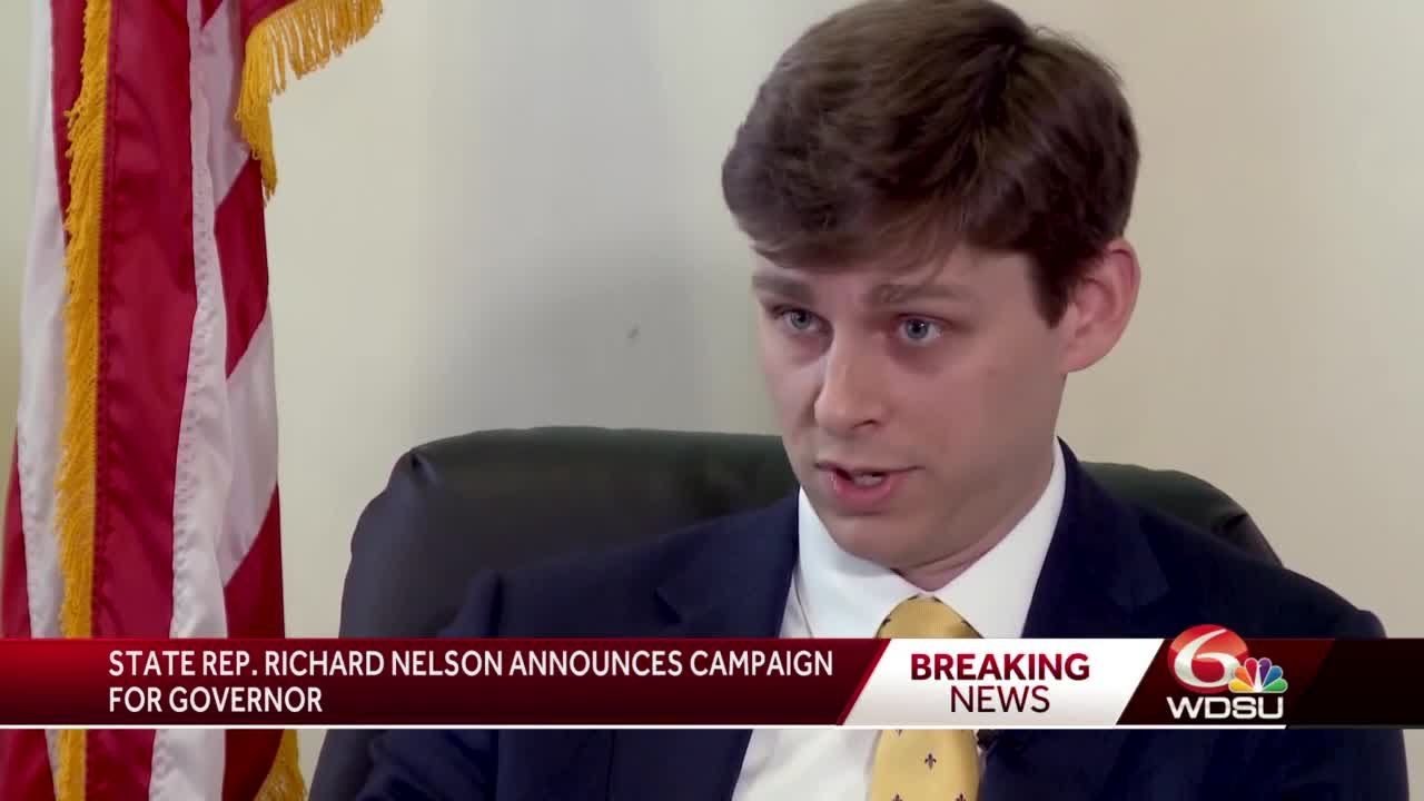 Richard Nelson announces campaign for governor YouTube