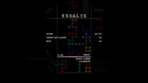 Tetris® Effect Target SS Rank