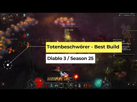 Season 25 - Totenbeschwörer: Bester Build (Diablo 3, Patch 2.7.2)