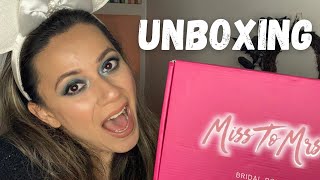 UNBOXING#7 | Miss to Mrs subscription box‍♀