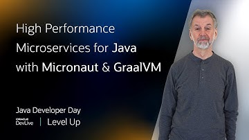 Building High Performance Microservices for Java with Micronaut & GraalVM