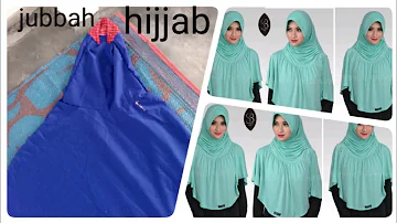 Jinsi ya kukata na kushona juba, how to cut simple and classic Islamic hijjab,@naima creation