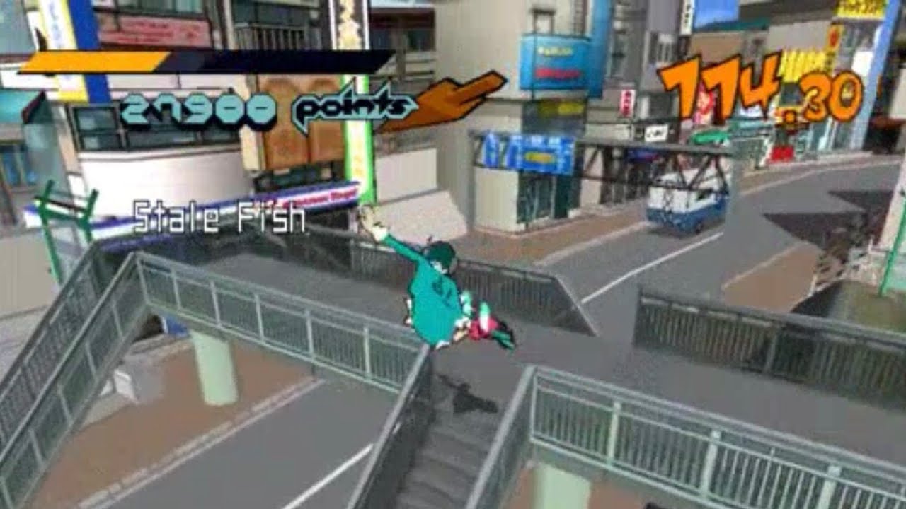loop in shibuya-cho (Jet Set Radio clip) - YouTube