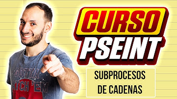 SUBPROCESOS CADENAS | CURSO PSEINT desde CERO #21