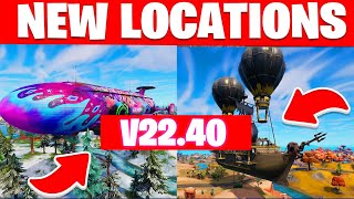Where to find The Flairship & Driftwood and No sweat insurance in Fortnite - New location