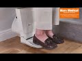 Marx medical equipment   how to use  straight stairlift handicare 1100   handicare stairlifts