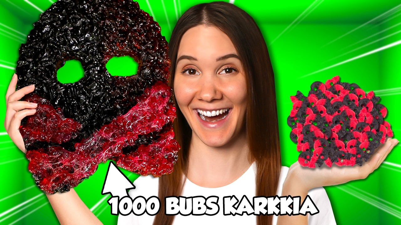 Sulatin 1000 Bubs Karkkia Ja Tein Niistä JÄTTI BUBS