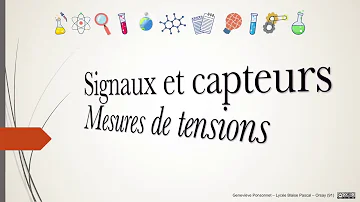 Quel est le signal d'un capteur