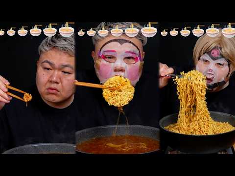 Best of Suzaki_cook Spicy food challenge ASMR [chewing sounds short video compilation]