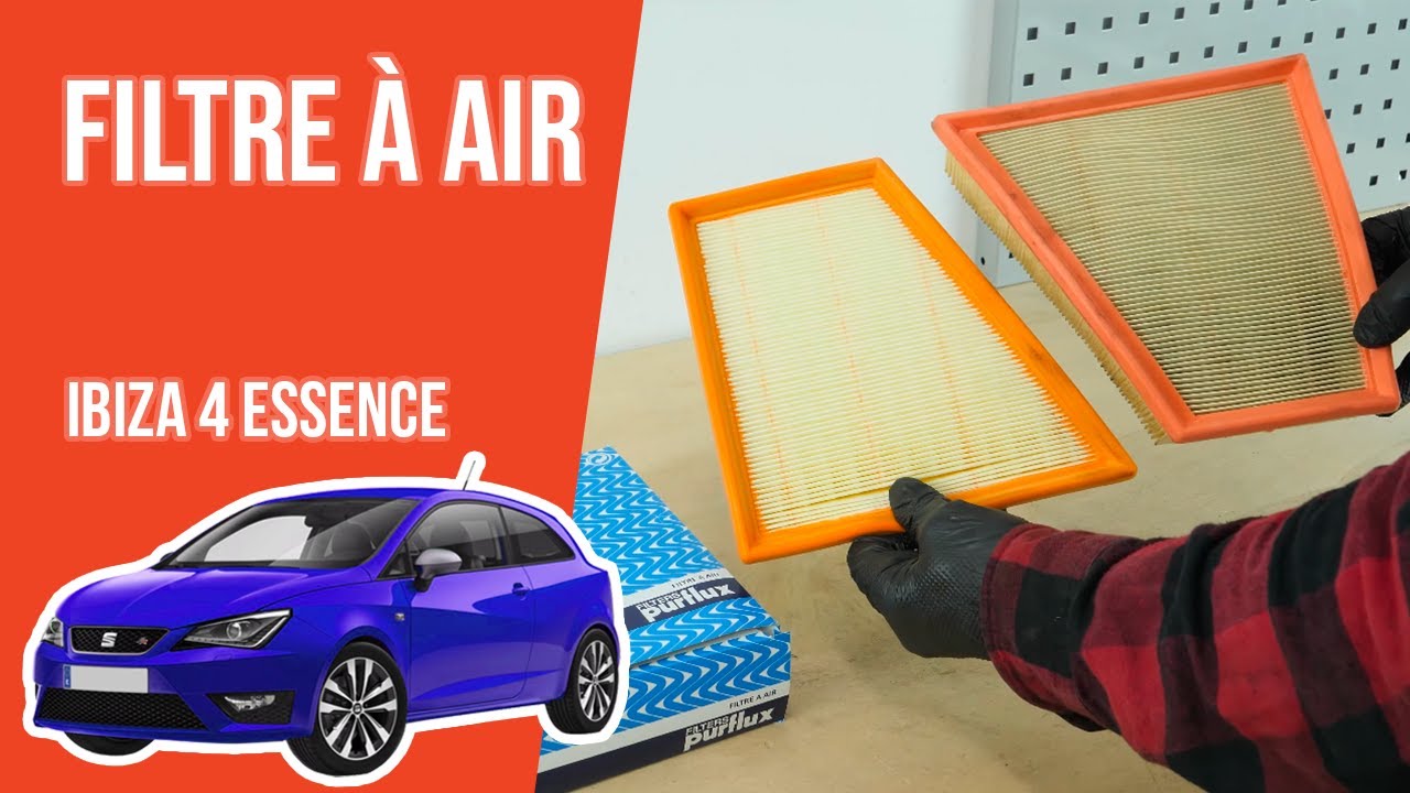 Changer le Filtre à air Ibiza 4 1.2 💨 - YouTube