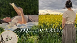 my favourite cottagecore hobbies in spring  (slow living in spring)